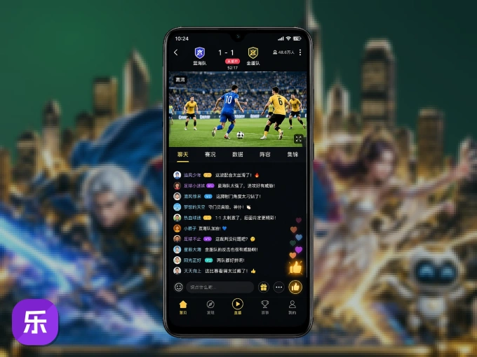 乐鱼 APP，随时随地掌握比分